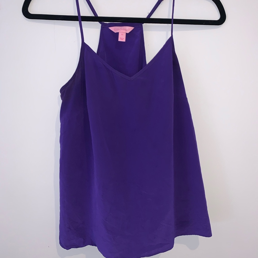 Lilly pulitzer silk tank